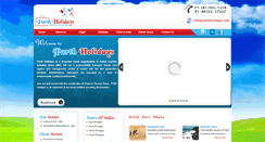 Desktop Screenshot of parthholidays.com